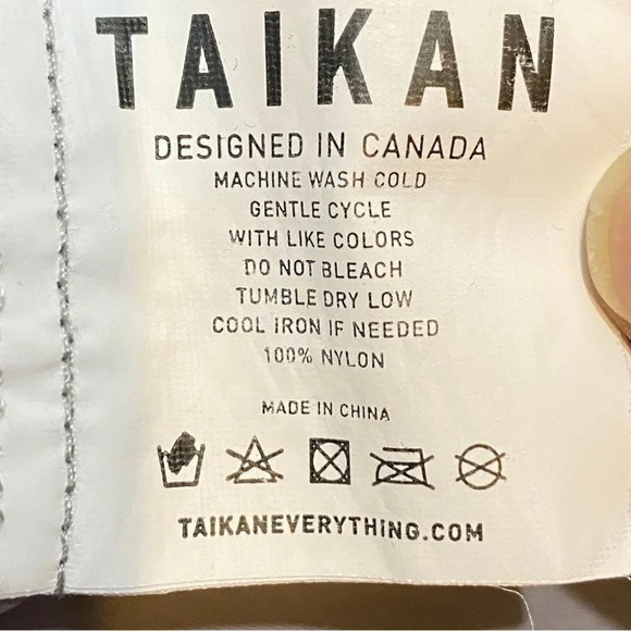 Taiken Nylon Grey Utility Cargo Jogging Pants Size L - Picture 15 of 15